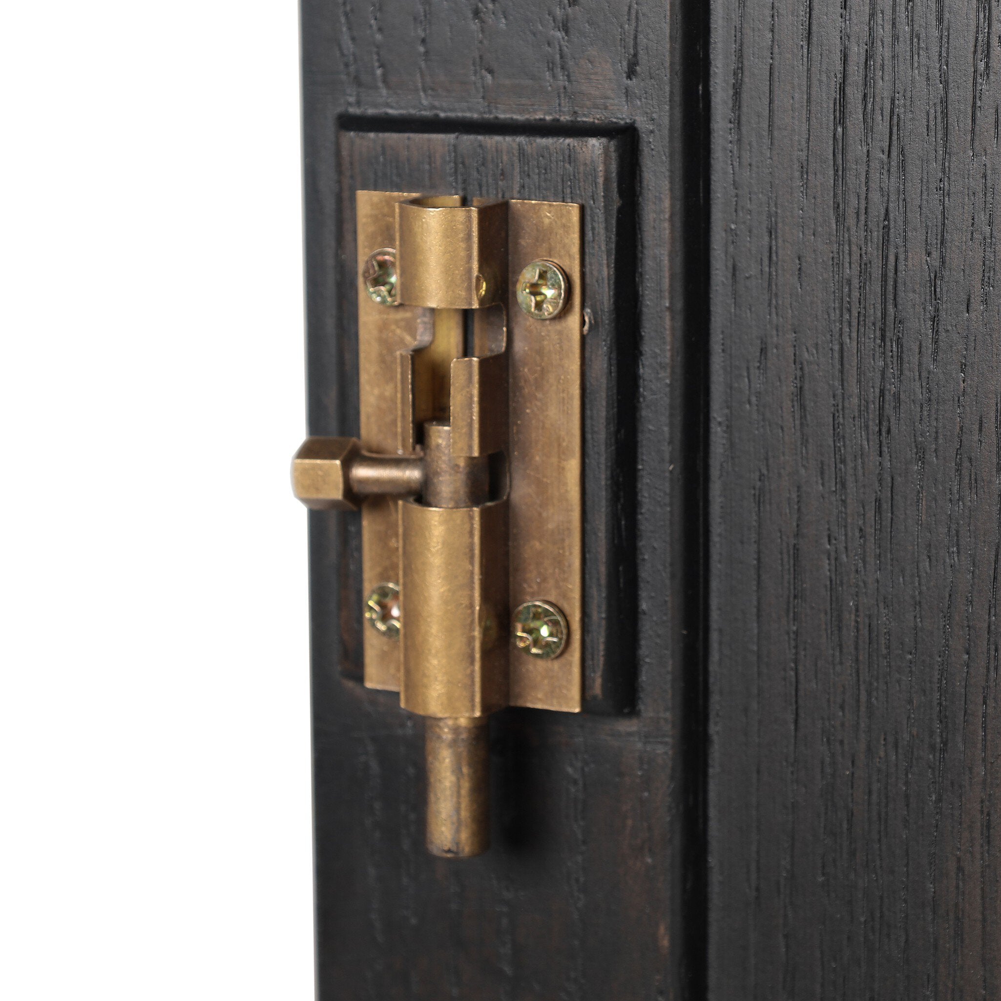 Four Hands Brushed Brass Darts Cabinet