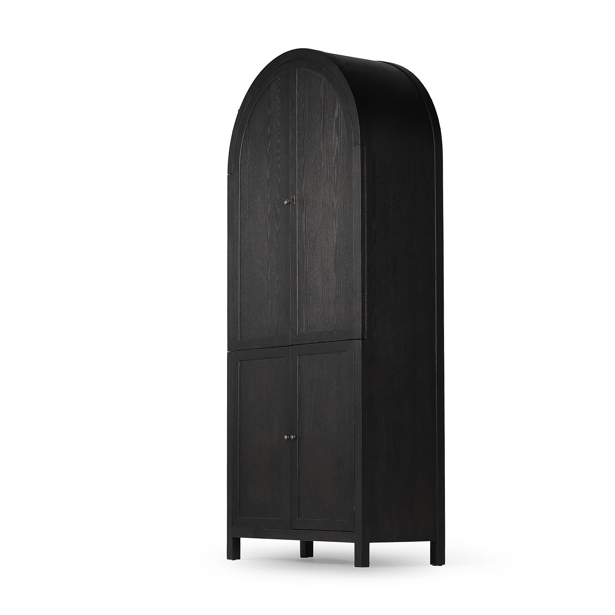 Four Hands Brushed Brass Darts Cabinet
