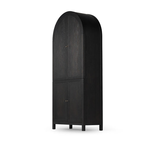 Image of Four Hands Brushed Brass Darts Cabinet