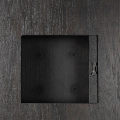 Image of Four Hands Brushed Brass Darts Cabinet