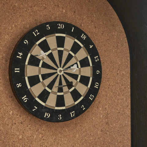 Image of Four Hands Brushed Brass Darts Cabinet
