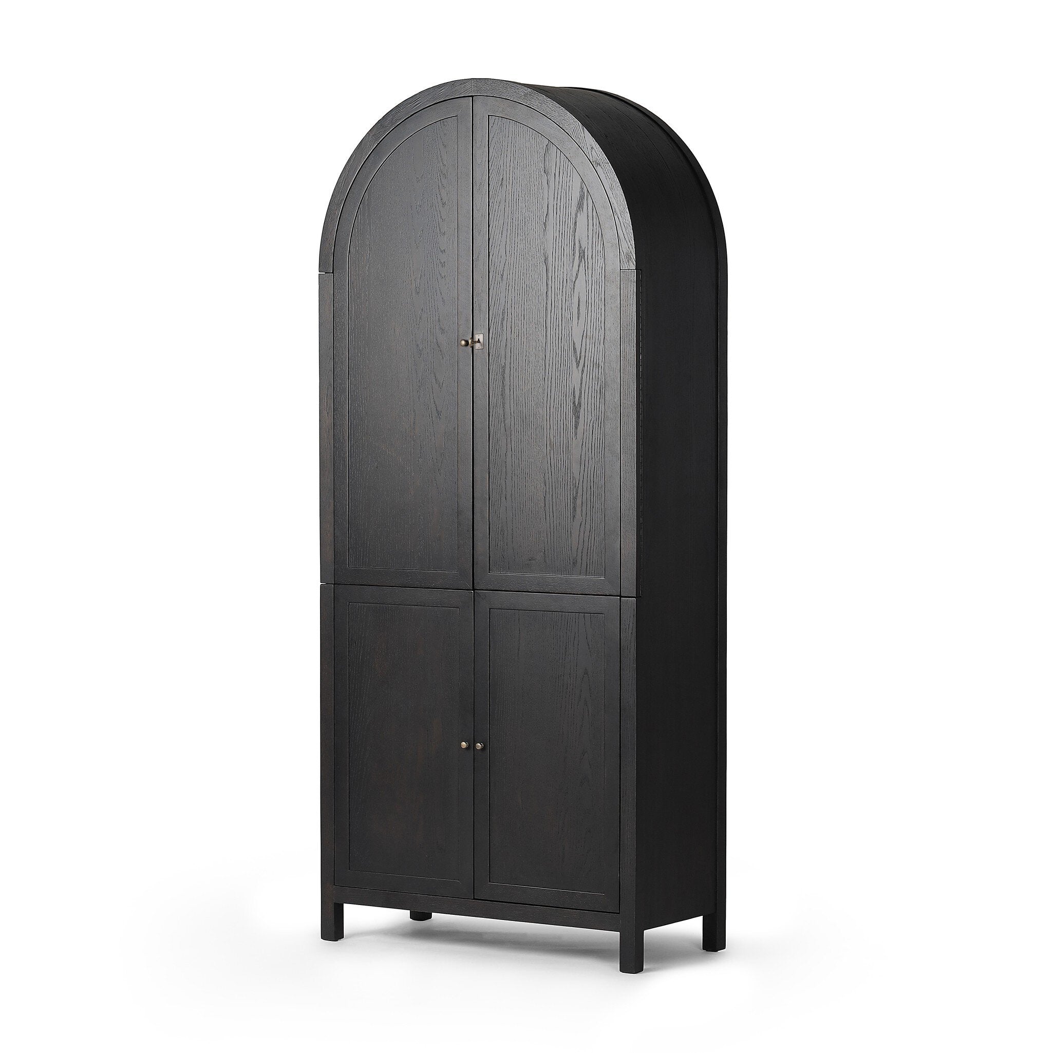 Four Hands Brushed Brass Darts Cabinet