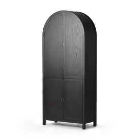 Four Hands Brushed Brass Darts Cabinet