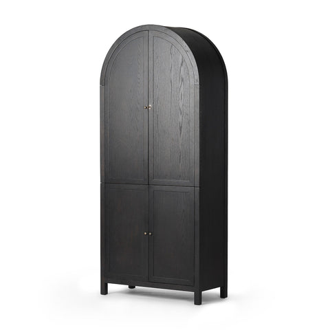 Image of Four Hands Brushed Brass Darts Cabinet