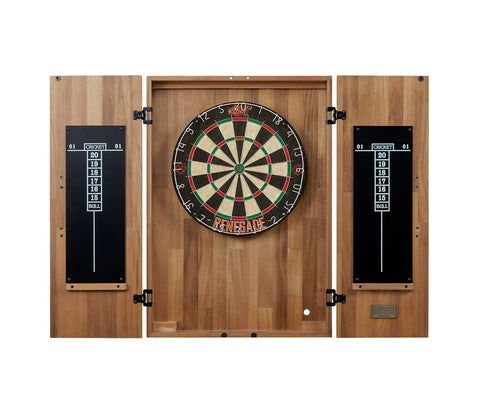 Image of Knoxville Dartboard Cabinet - Acacia