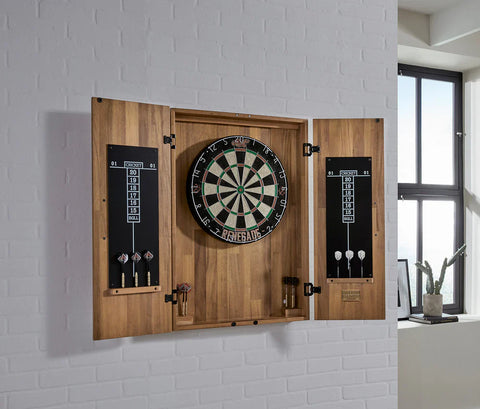 Image of Knoxville Dartboard Cabinet - Acacia