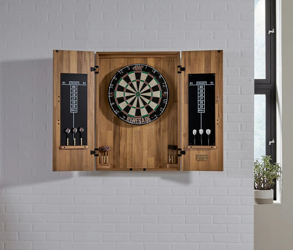 Knoxville Dartboard Cabinet - Acacia