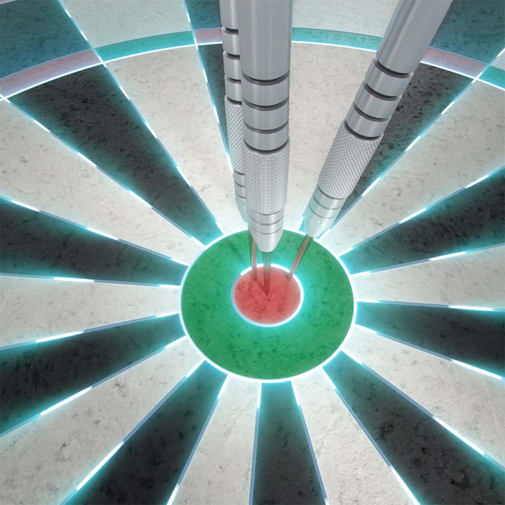 Automatic Scoring Bristle Electronic Dartboard System