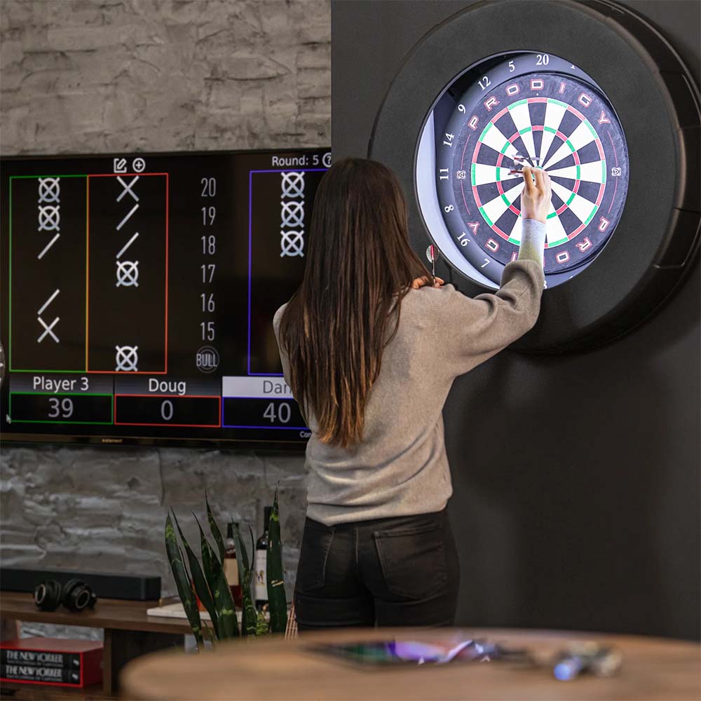 Automatic Scoring Bristle Electronic Dartboard System