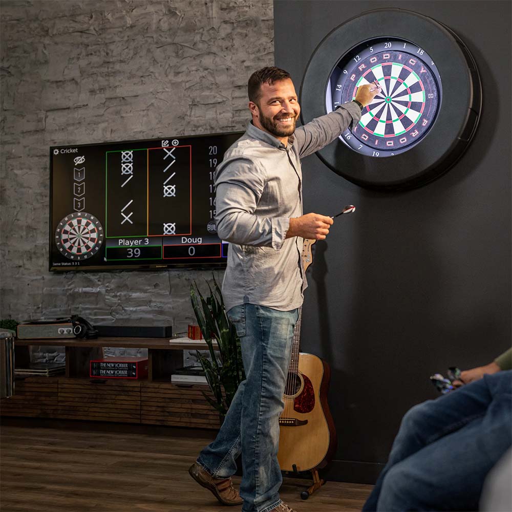 Automatic Scoring Bristle Electronic Dartboard System