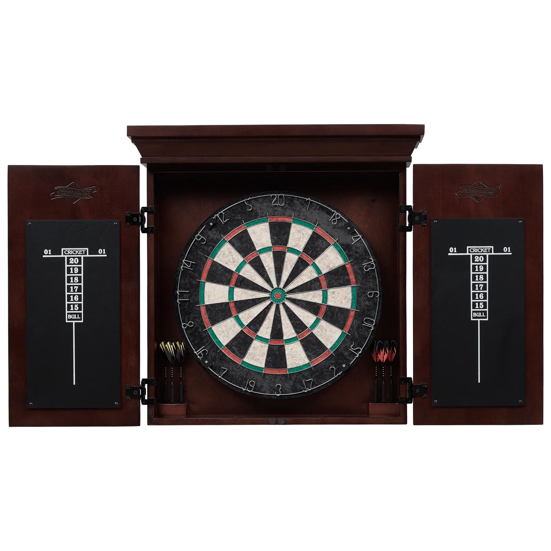 Athos Dartboard Cabinet - Espresso