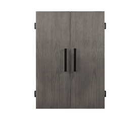 Alta Dartboard Cabinet - Charcoal