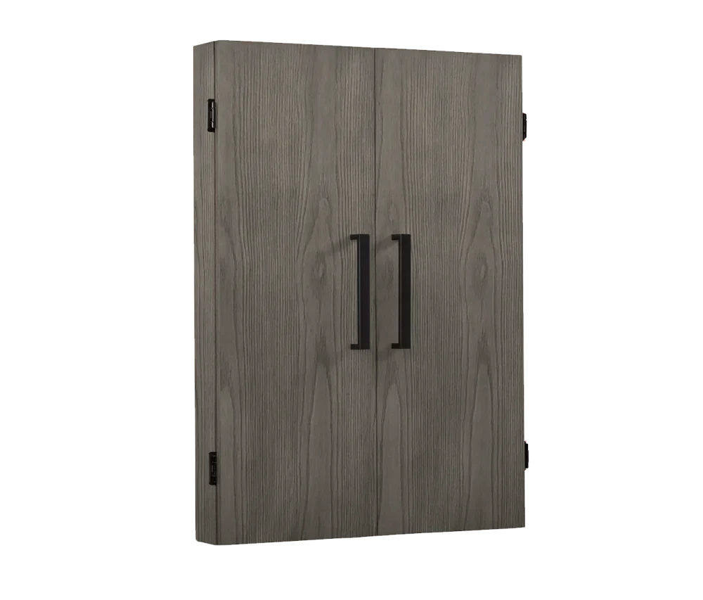 Alta Dartboard Cabinet - Charcoal