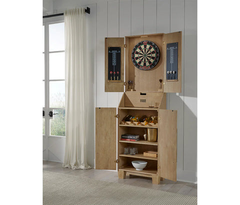 Image of Port Royal Standup Dartboard - White Oak