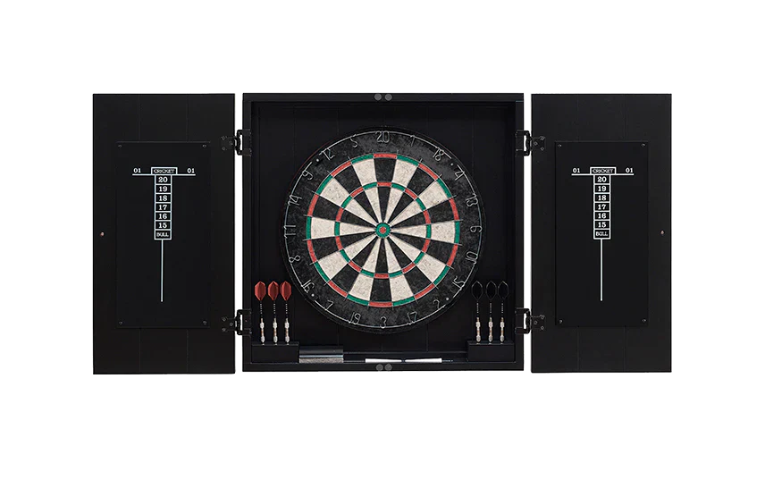 Vienna Dartboard Cabinet - Black