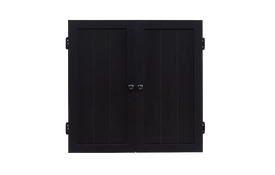 Vienna Dartboard Cabinet - Black